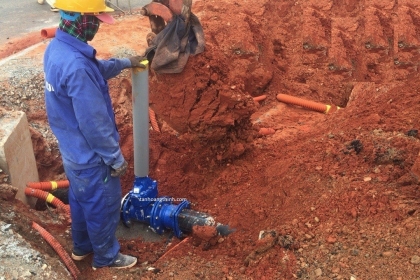 Nhà thầu thi công đường ống nước HDPE