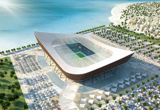 Sân vận động World Cup 2022 bằng thép tiền chế
