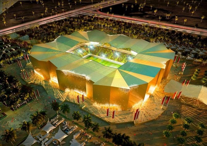 Sân vận động tiền chế tại World Cup 2022 tại Qatar